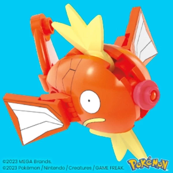 Mattel MEGA Pokémon Magikarp Evolution Set, Konstruktionsspielzeug 4 Mattel MEGA Pokémon Magikarp Evolution Set, Konstruktionsspielzeug – Bild 2