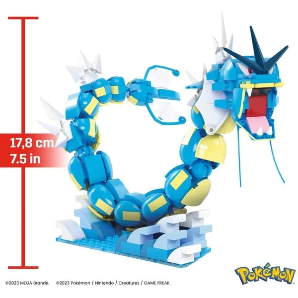 Mattel MEGA Pokémon Magikarp Evolution Set, Konstruktionsspielzeug 9 Mattel MEGA Pokémon Magikarp Evolution Set, Konstruktionsspielzeug – Bild 7