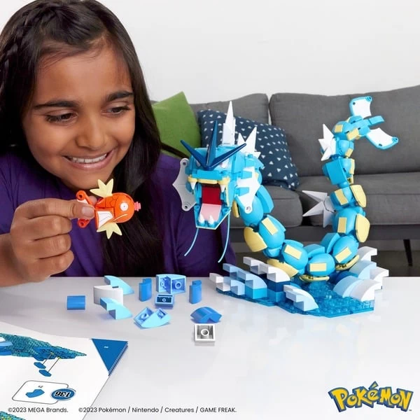 Mattel MEGA Pokémon Magikarp Evolution Set, Konstruktionsspielzeug 10 Mattel MEGA Pokémon Magikarp Evolution Set, Konstruktionsspielzeug – Bild 8