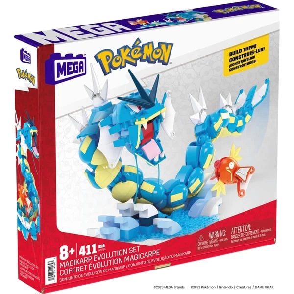 Mattel MEGA Pokémon Magikarp Evolution Set, Konstruktionsspielzeug 11 Mattel MEGA Pokémon Magikarp Evolution Set, Konstruktionsspielzeug – Bild 9