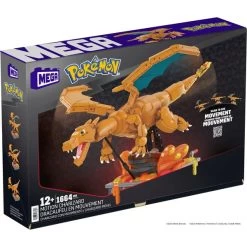 Mattel MEGA Pokémon Motion Glurak Bewegliches Bauset, Konstruktionsspielzeug -Bester Spielwaren Geschäft Mattel MEGA Pok mon Motion Glurak bewegliches Bauset Konstruktionsspielzeug@@1919453 7
