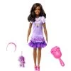Mattel My First Barbie Brooklyn Mit Pudel (schwarze Haare), Puppe -Bester Spielwaren Geschäft Mattel My First Barbie Brooklyn mit Pudel schwarze Haare Puppe@@1888857