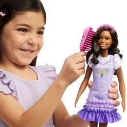 Mattel My First Barbie Brooklyn Mit Pudel (schwarze Haare), Puppe -Bester Spielwaren Geschäft Mattel My First Barbie Brooklyn mit Pudel schwarze Haare Puppe@@1888857 5