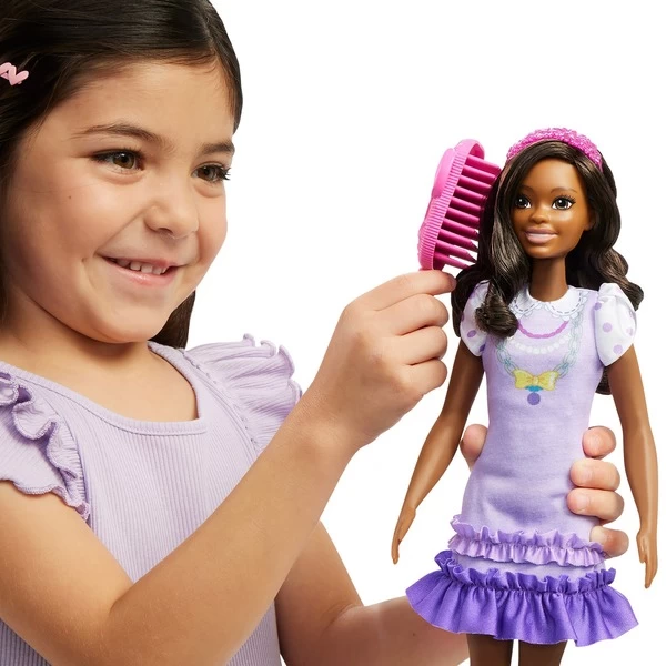 Mattel My First Barbie Brooklyn Mit Pudel (schwarze Haare), Puppe – Bild 6