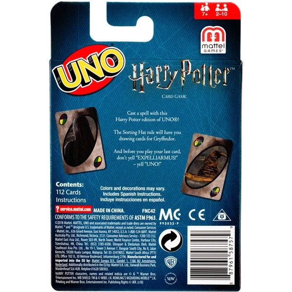 Mattel UNO Harry Potter, Kartenspiel 5 Mattel UNO Harry Potter, Kartenspiel – Bild 3