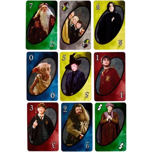 Mattel UNO Harry Potter, Kartenspiel 7 Mattel UNO Harry Potter, Kartenspiel – Bild 5