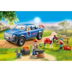 PLAYMOBIL 70518 Country Mobiler Hufschmied, Konstruktionsspielzeug -Bester Spielwaren Geschäft PLAYMOBIL 70518 Country Mobiler Hufschmied Konstruktionsspielzeug@@1762701 5