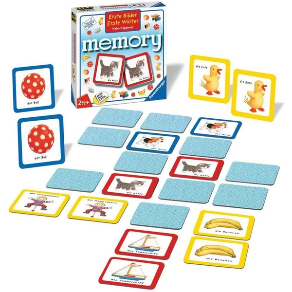 Ravensburger Erste Bilder - Erste Wörter Memory, Gedächtnisspiel – Bild 3