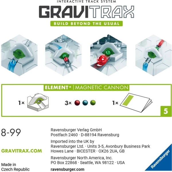 Ravensburger GraviTrax Element Magnetic Cannon, Bahn 7 Ravensburger GraviTrax Element Magnetic Cannon, Bahn – Bild 5