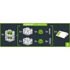 Ravensburger GraviTrax PRO Element Carousel, Bahn -Bester Spielwaren Geschäft Ravensburger GraviTrax PRO Element Carousel Bahn@@1913168 3