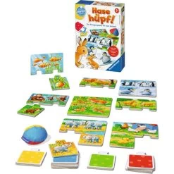 Ravensburger Hase Hüpf!, Brettspiel -Bester Spielwaren Geschäft Ravensburger Hase h pf Brettspiel@@1sgra007 2