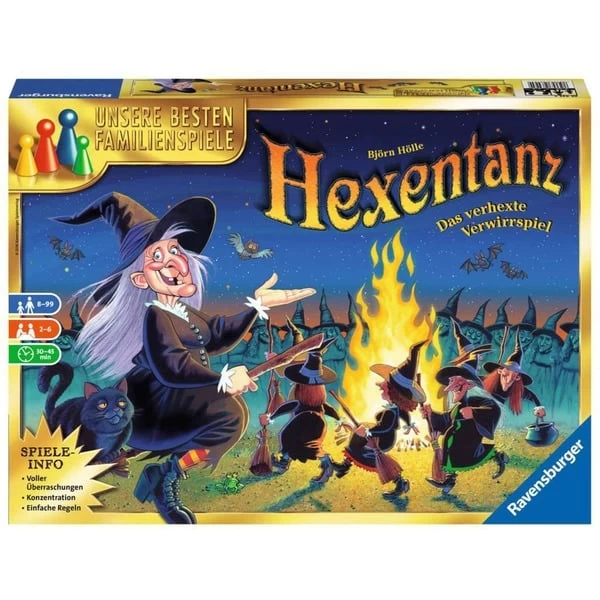 Ravensburger Hexentanz, Brettspiel 3 Ravensburger Hexentanz, Brettspiel