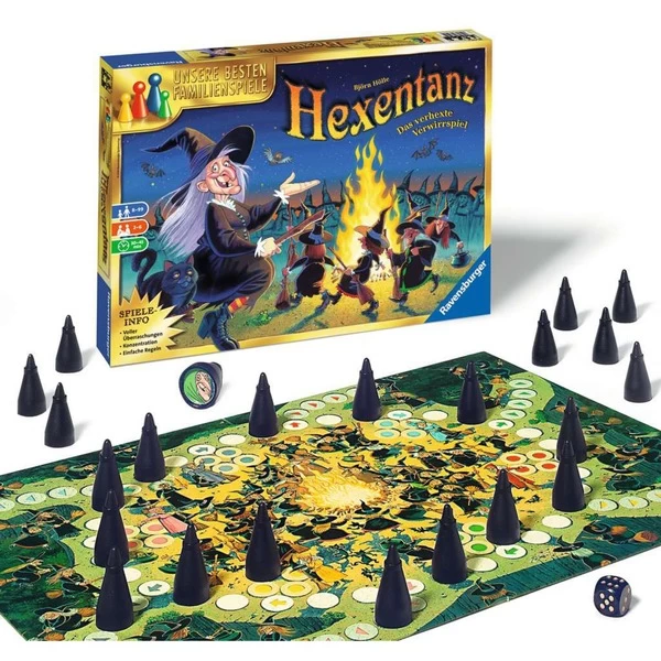 Ravensburger Hexentanz, Brettspiel 4 Ravensburger Hexentanz, Brettspiel – Bild 2