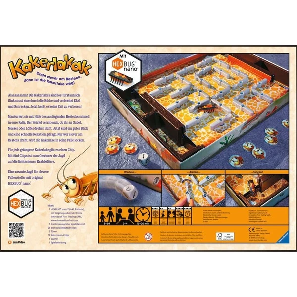 Ravensburger Kakerlakak, Brettspiel 6 Ravensburger Kakerlakak, Brettspiel – Bild 4
