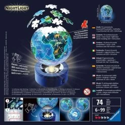 Ravensburger Nachtlicht - Erde Bei Nacht, Puzzle -Bester Spielwaren Geschäft Ravensburger Nachtlicht Erde bei Nacht Puzzle@@1452114 2