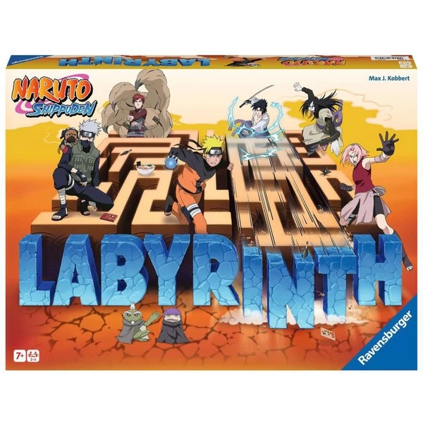 Ravensburger Naruto Shippuden Labyrinth, Brettspiel 3 Ravensburger Naruto Shippuden Labyrinth, Brettspiel