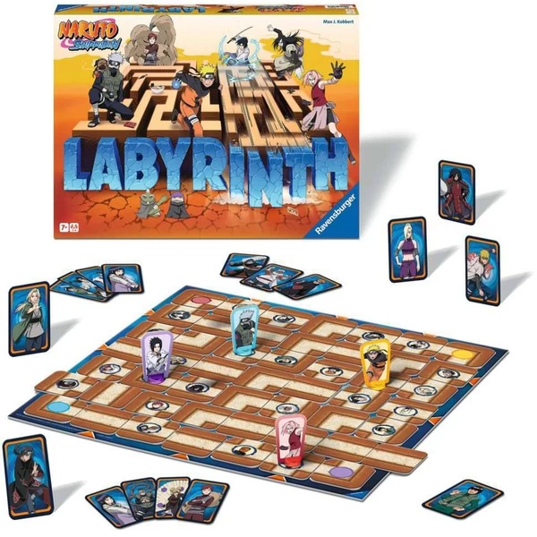 Ravensburger Naruto Shippuden Labyrinth, Brettspiel 4 Ravensburger Naruto Shippuden Labyrinth, Brettspiel – Bild 2