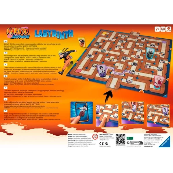 Ravensburger Naruto Shippuden Labyrinth, Brettspiel 5 Ravensburger Naruto Shippuden Labyrinth, Brettspiel – Bild 3