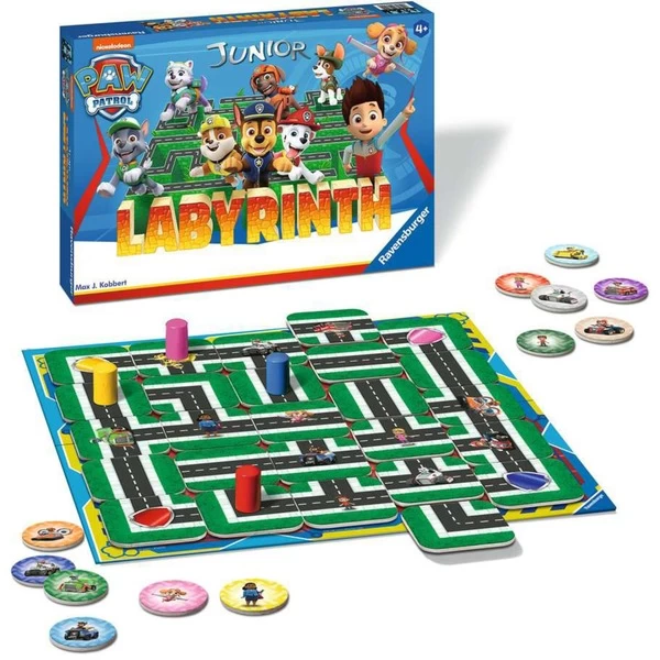 Ravensburger Paw Patrol Junior Labyrinth, Brettspiel 4 Ravensburger Paw Patrol Junior Labyrinth, Brettspiel – Bild 2