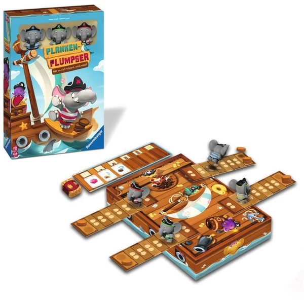 Ravensburger Planken-Plumpser, Brettspiel 4 Ravensburger Planken-Plumpser, Brettspiel – Bild 2