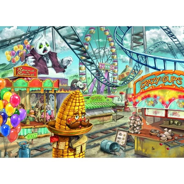 Ravensburger Puzzle Kids EXIT - Im Freizeitpark 4 Ravensburger Puzzle Kids EXIT - Im Freizeitpark – Bild 2