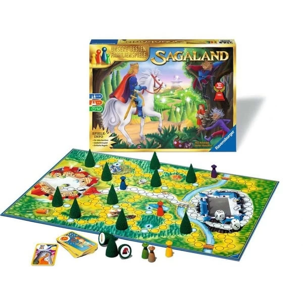 Ravensburger Sagaland, Brettspiel 4 Ravensburger Sagaland, Brettspiel – Bild 2