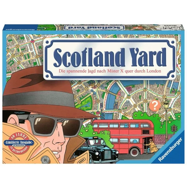 Ravensburger Scotland Yard 40 Jahre Jubiläumsedition, Brettspiel 3 Ravensburger Scotland Yard 40 Jahre Jubiläumsedition, Brettspiel