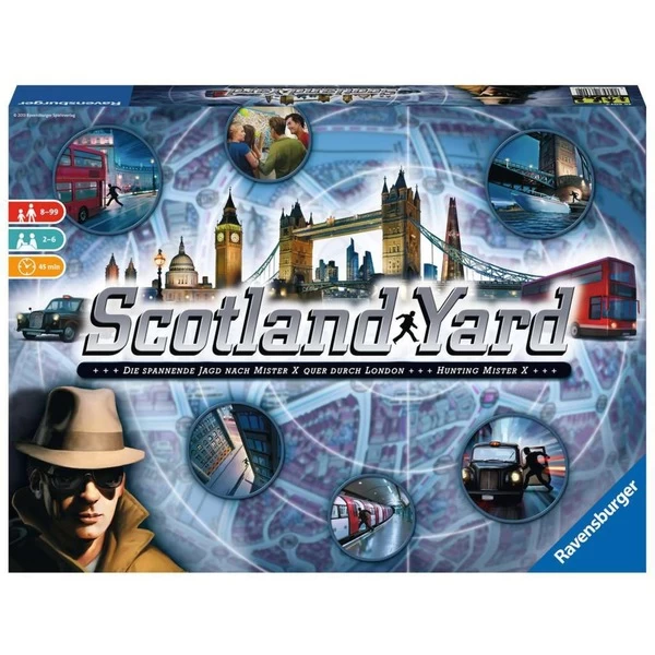 Ravensburger Scotland Yard, Brettspiel 3 Ravensburger Scotland Yard, Brettspiel