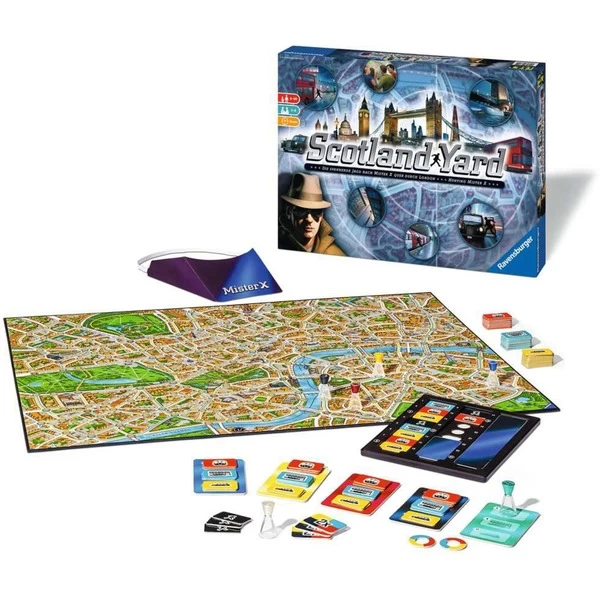 Ravensburger Scotland Yard, Brettspiel 4 Ravensburger Scotland Yard, Brettspiel – Bild 2