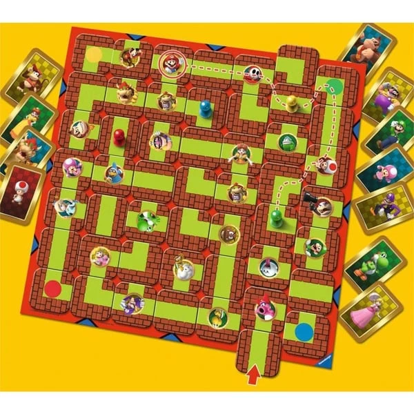 Ravensburger Super Mario Labyrinth, Brettspiel 5 Ravensburger Super Mario Labyrinth, Brettspiel – Bild 3