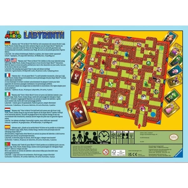 Ravensburger Super Mario Labyrinth, Brettspiel 6 Ravensburger Super Mario Labyrinth, Brettspiel – Bild 4