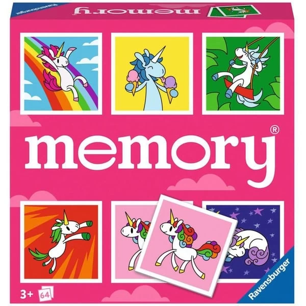 Ravensburger Memory Einhörner, Gedächtnisspiel 3 Ravensburger Memory Einhörner, Gedächtnisspiel