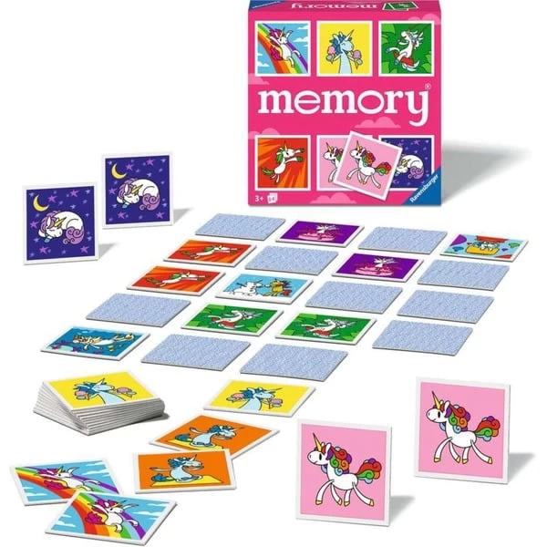 Ravensburger Memory Einhörner, Gedächtnisspiel 4 Ravensburger Memory Einhörner, Gedächtnisspiel – Bild 2