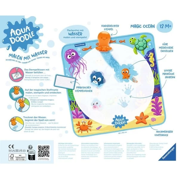 Ravensburger Ministeps: Aqua Doodle Magic Ocean, Malen 8 Ravensburger Ministeps: Aqua Doodle Magic Ocean, Malen – Bild 6