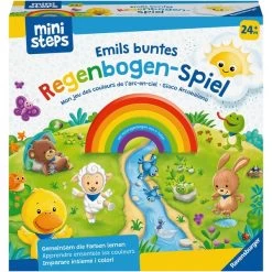 Ravensburger Ministeps: Emils Buntes Regenbogen-Spiel, Brettspiel