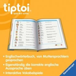 Ravensburger Tiptoi Grundschulwörterbuch Englisch, Lernbuch -Bester Spielwaren Geschäft Ravensburger tiptoi Grundschulw rterbuch Englisch Lernbuch@@100019878 3