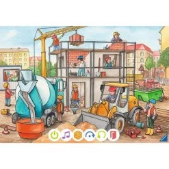 Ravensburger Tiptoi Puzzle Für Kleine Entdecker: Baustelle -Bester Spielwaren Geschäft Ravensburger tiptoi Puzzle f r kleine Entdecker Baustelle@@1876130 4
