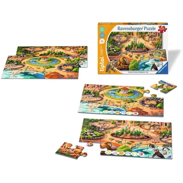 Ravensburger Tiptoi Puzzle Für Kleine Entdecker: Zoo 6 Ravensburger Tiptoi Puzzle Für Kleine Entdecker: Zoo – Bild 4