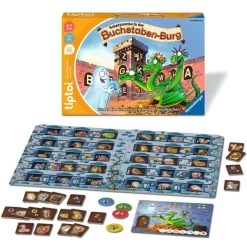Ravensburger Tiptoi Schatzsuche In Der Buchstabenburg, Brettspiel -Bester Spielwaren Geschäft Ravensburger tiptoi Schatzsuche in der Buchstabenburg Brettspiel@@1876109 2