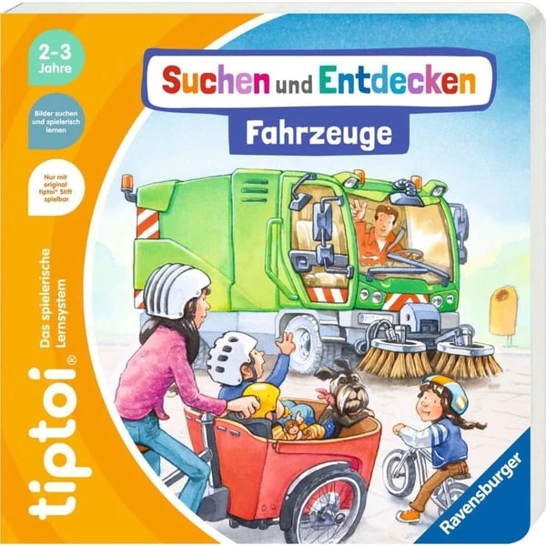 Ravensburger Tiptoi Suchen Und Entdecken: Fahrzeuge, Lernbuch 3 Ravensburger Tiptoi Suchen Und Entdecken: Fahrzeuge, Lernbuch