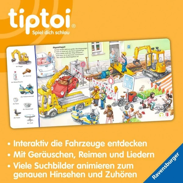 Ravensburger Tiptoi Suchen Und Entdecken: Fahrzeuge, Lernbuch 7 Ravensburger Tiptoi Suchen Und Entdecken: Fahrzeuge, Lernbuch – Bild 5