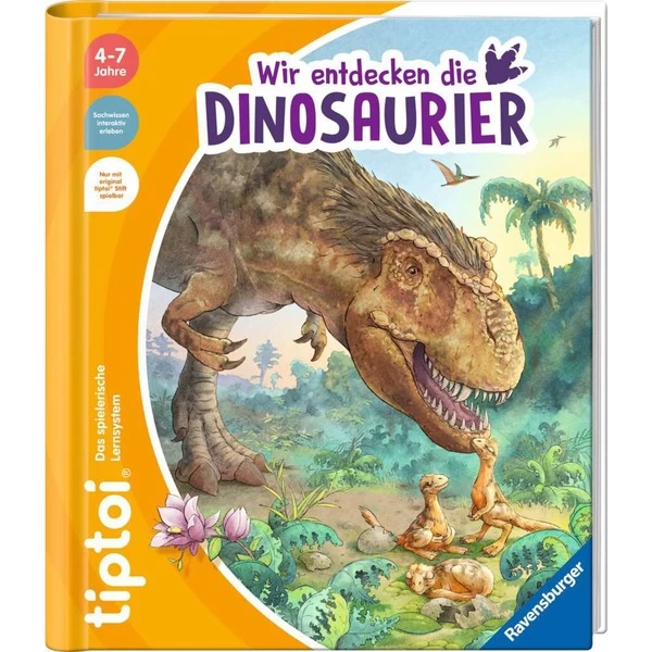 Ravensburger Tiptoi Wir Entdecken Die Dinosaurier, Lernbuch 3 Ravensburger Tiptoi Wir Entdecken Die Dinosaurier, Lernbuch