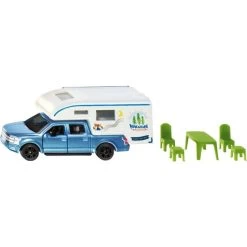 SIKU SUPER Ford F150 Pick-Up Camper, Modellfahrzeug