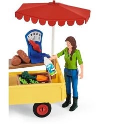 Schleich Farm World Mobiler Farm Stand, Spielfigur -Bester Spielwaren Geschäft Schleich Farm World Mobiler Farm Stand Spielfigur@@1832689 2