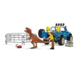 Schleich Geländewagen Mit Dino-Außenposten, Spielfigur -Bester Spielwaren Geschäft Schleich Gel ndewagen mit Dino Au enposten Spielfigur@@1832483 2