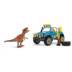 Schleich Geländewagen Mit Dino-Außenposten, Spielfigur -Bester Spielwaren Geschäft Schleich Gel ndewagen mit Dino Au enposten Spielfigur@@1832483 3