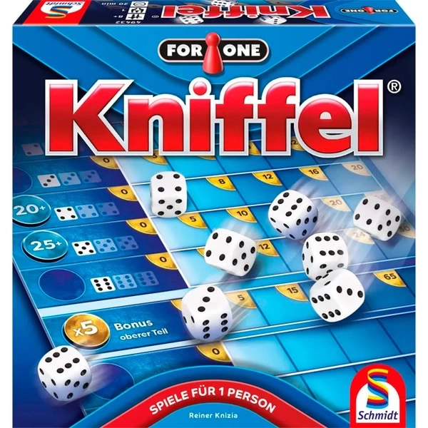 Schmidt Spiele For One - Kniffel, Würfelspiel 3 Schmidt Spiele For One - Kniffel, Würfelspiel