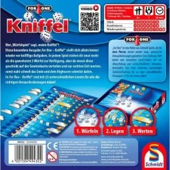 Schmidt Spiele For One - Kniffel, Würfelspiel 7 Schmidt Spiele For One - Kniffel, Würfelspiel -Bester Spielwaren Geschäft Schmidt Spiele For One Kniffel W rfelspiel@@100010376 2