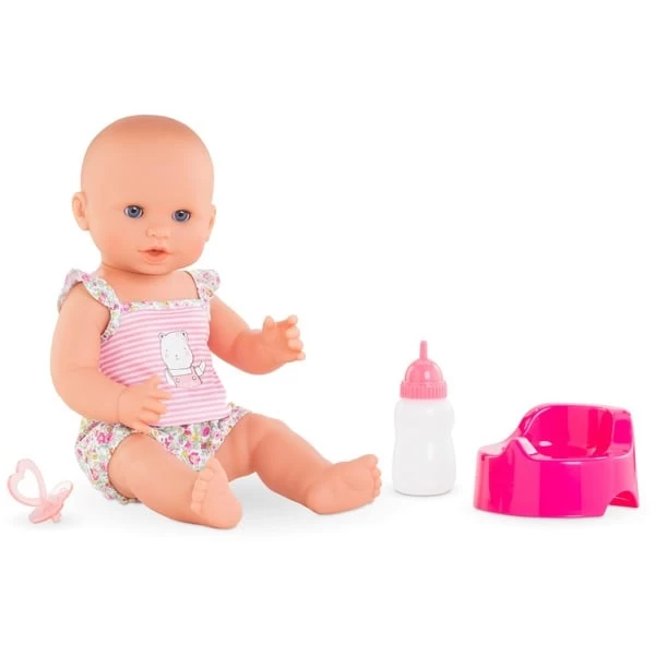 Simba Corolle Mon Grand Poupon Emma Trink+Näss Badebaby, Puppe – Bild 2