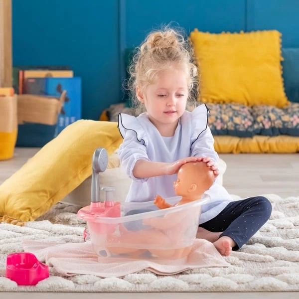 Simba Corolle Mon Grand Poupon Emma Trink+Näss Badebaby, Puppe – Bild 15